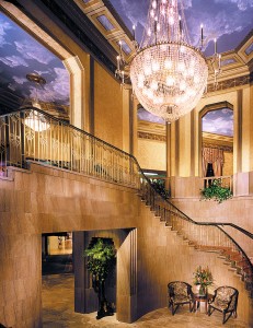 The Brock Lobby Chandelier