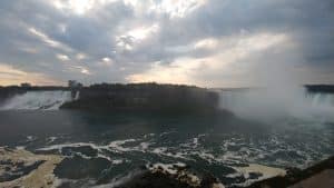 Niagara River, American Falls and Niagara Falls 