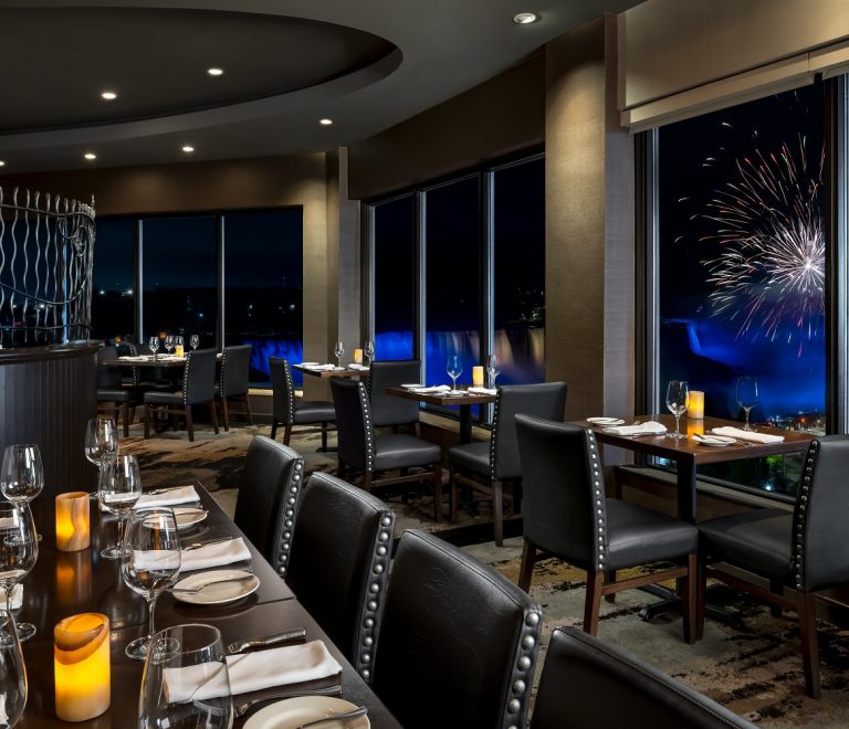 Celebrate The Season With Brilliant Fireworks Over Niagara Falls